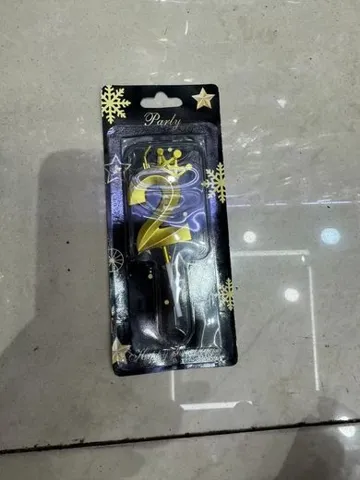 Velas Números Diamante Cumpleaños